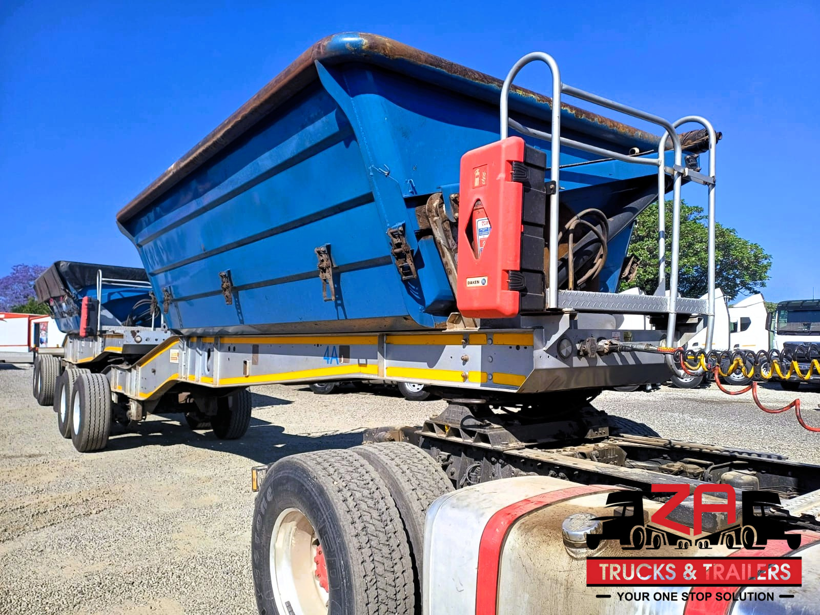 2021 LEADER 20 CUBE SIDE TIPPER TRAILER #53347